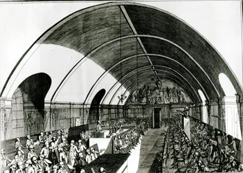 Ein Treffen des Jakobinerclubs, 1791